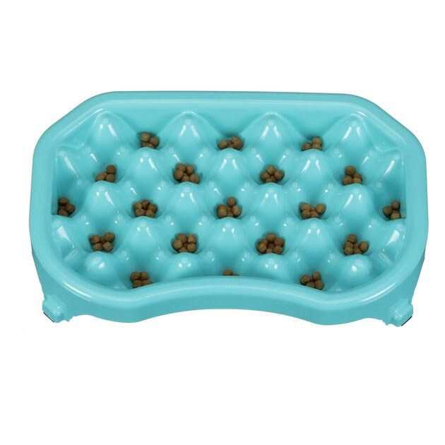 Raised Slow Feeder Dog Bowl J134