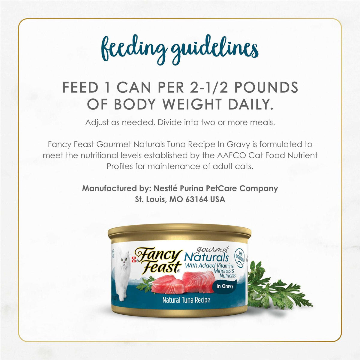 Tuna Recipe in Gravy Wet Cat Food D566