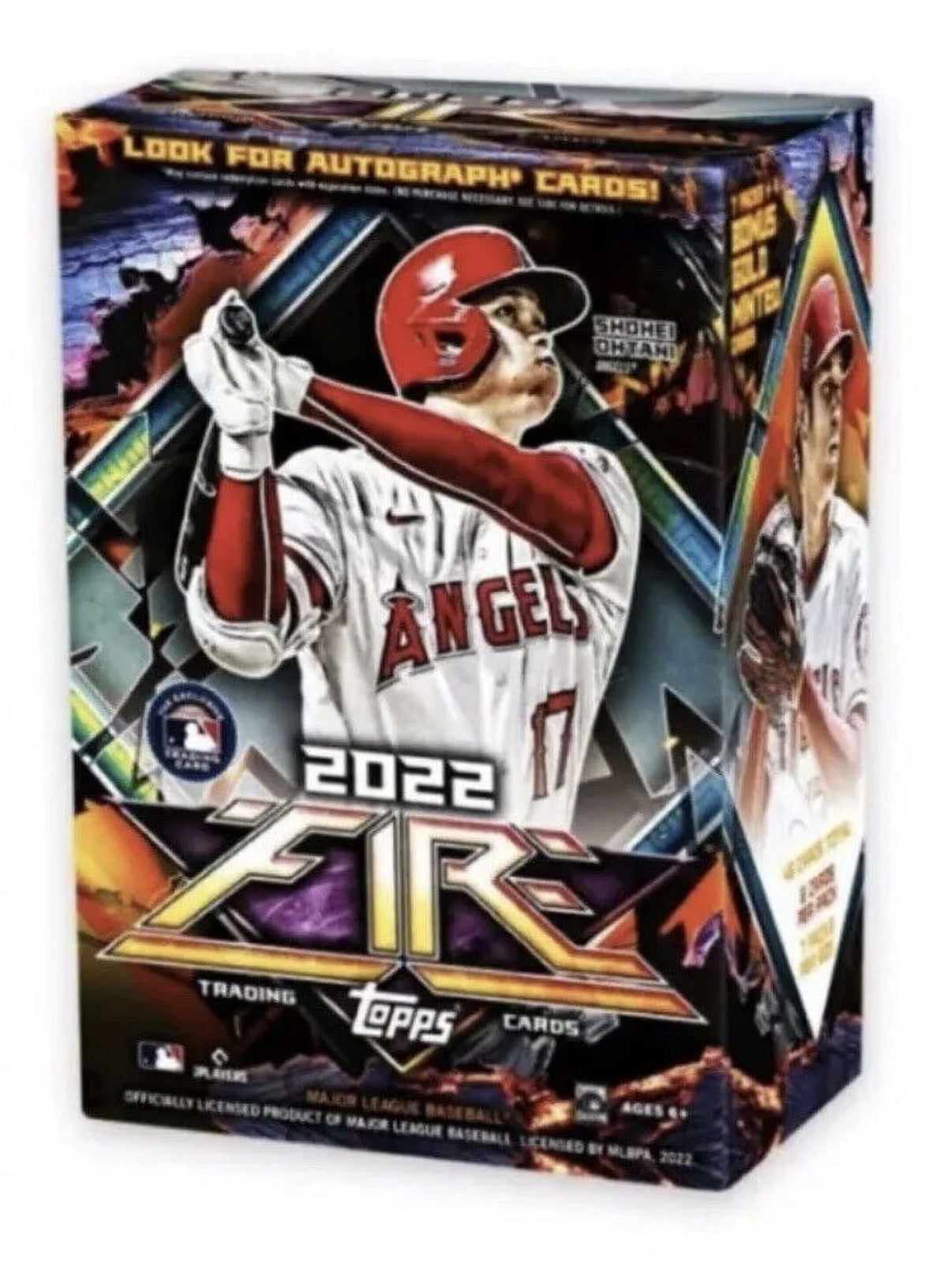 2022 Topps Fire MLB Baseball Blaster Box Q825
