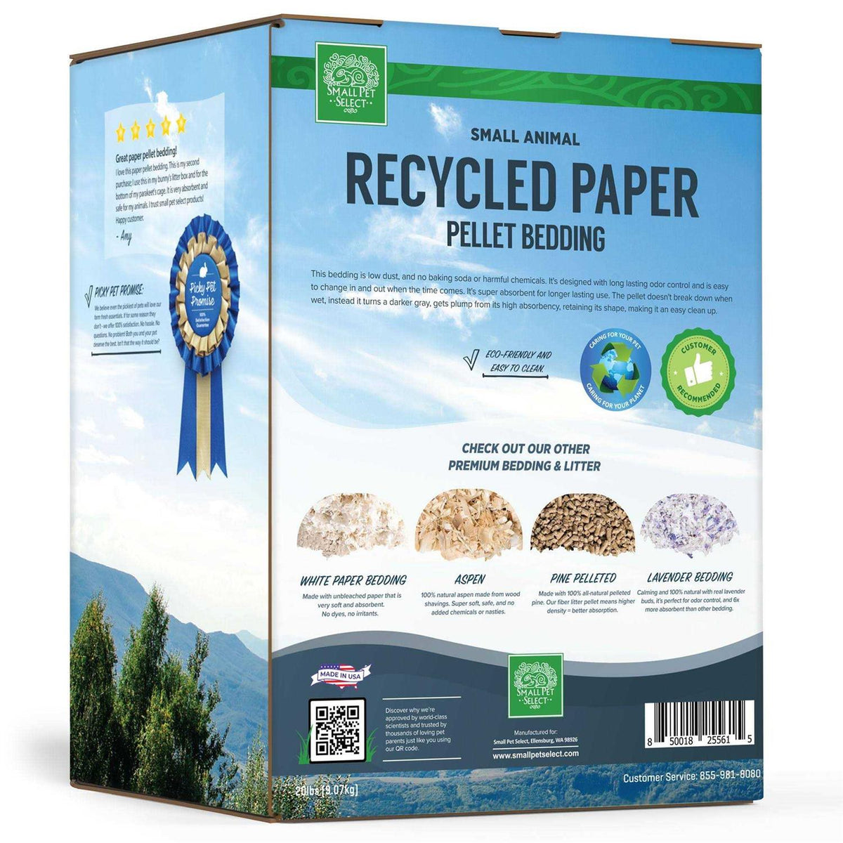 Pelleted Paper Bedding for Small Animals G8887