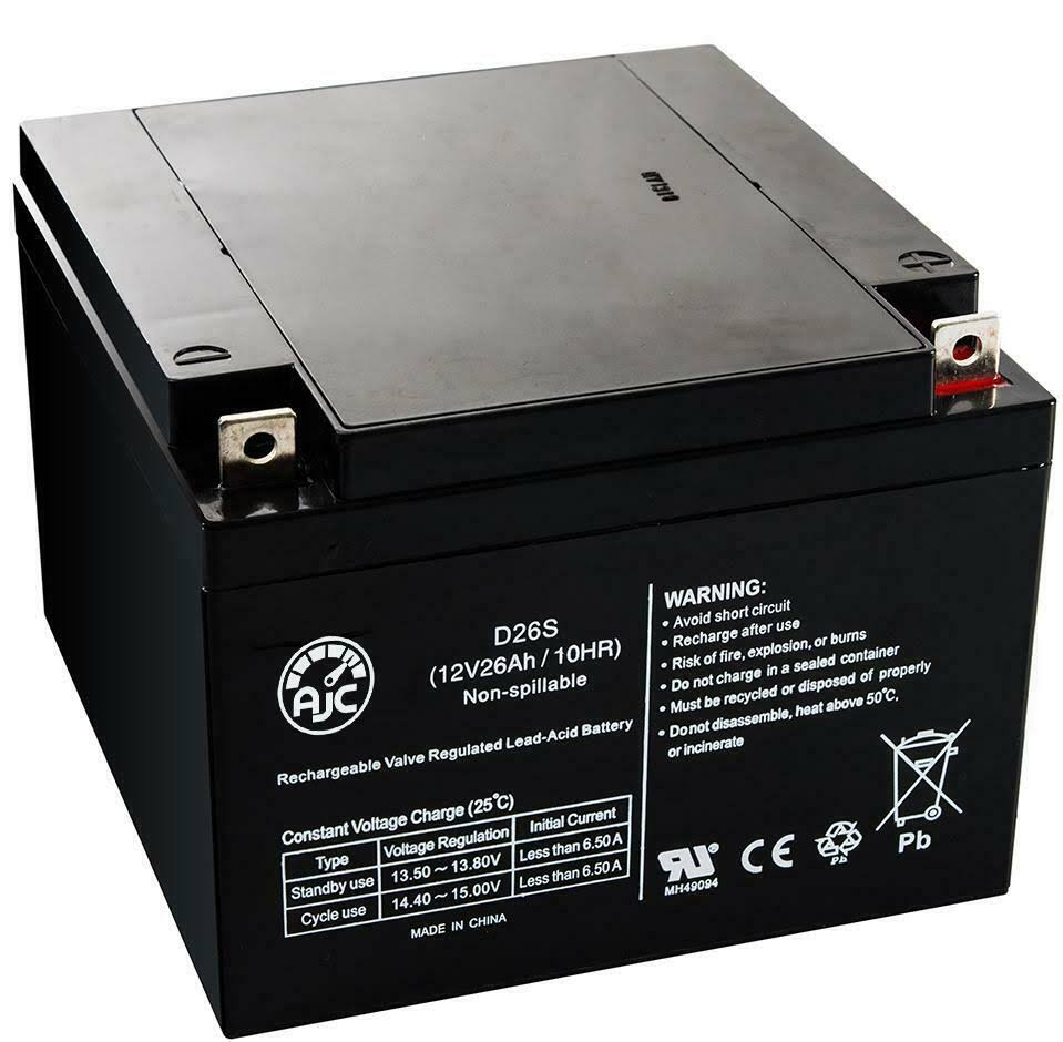 12V 26Ah Sealed Lead Acid Replacement Battery N802