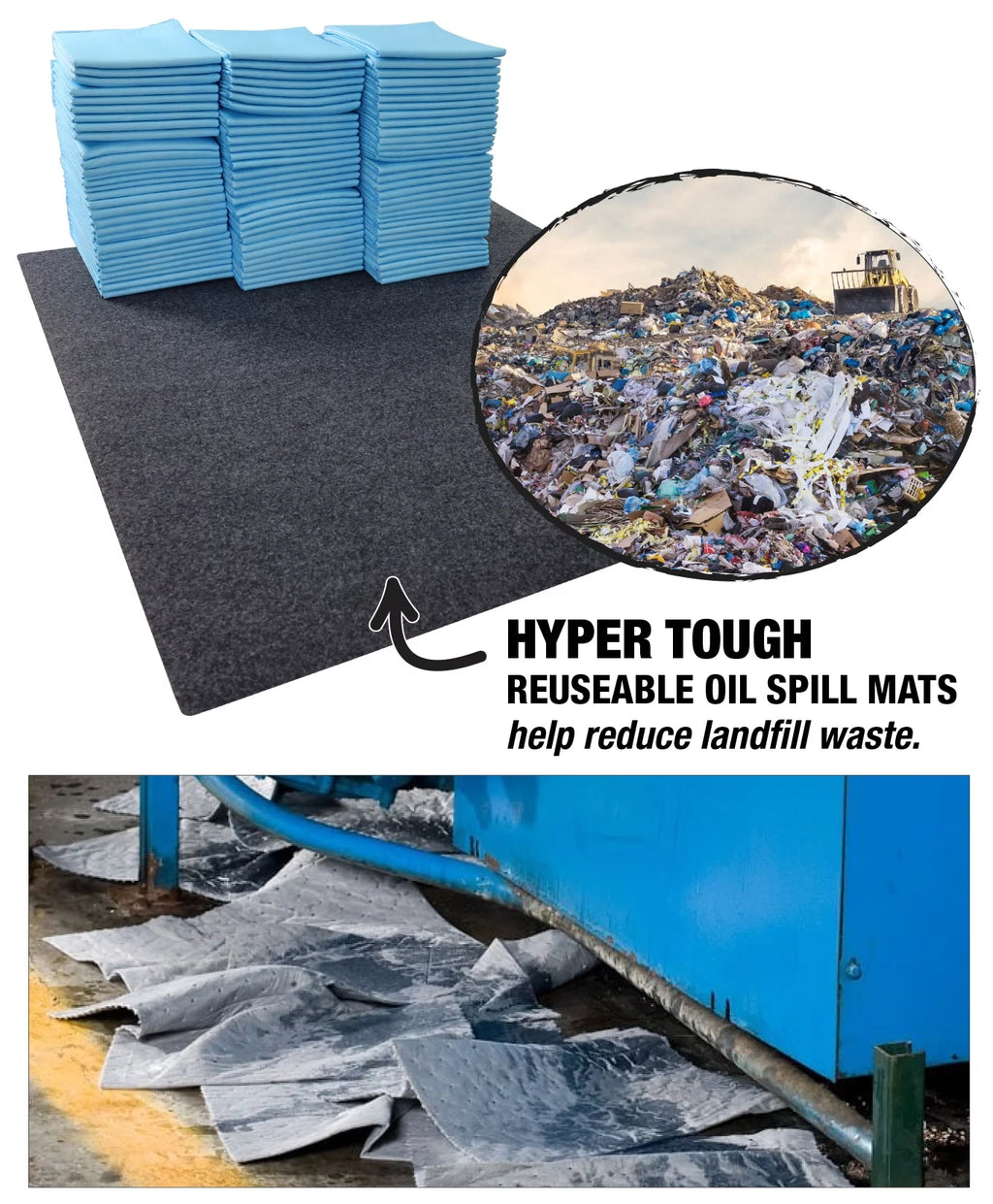 8 ft. x 5 ft. Waterproof Garage Mat E963179