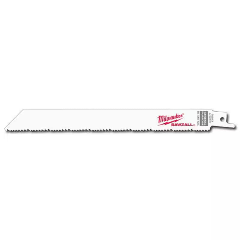 8 in. 8/12 TPI Reciprocating Saw Blades 25-Pack B806