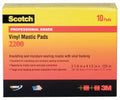 Black Mastic Tape 125 mil 3-1/4 inch x 4-1/2 inch M105029