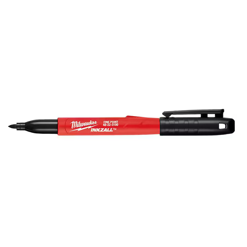 Black Fine Point Permanent Marker 2-Pack O3159