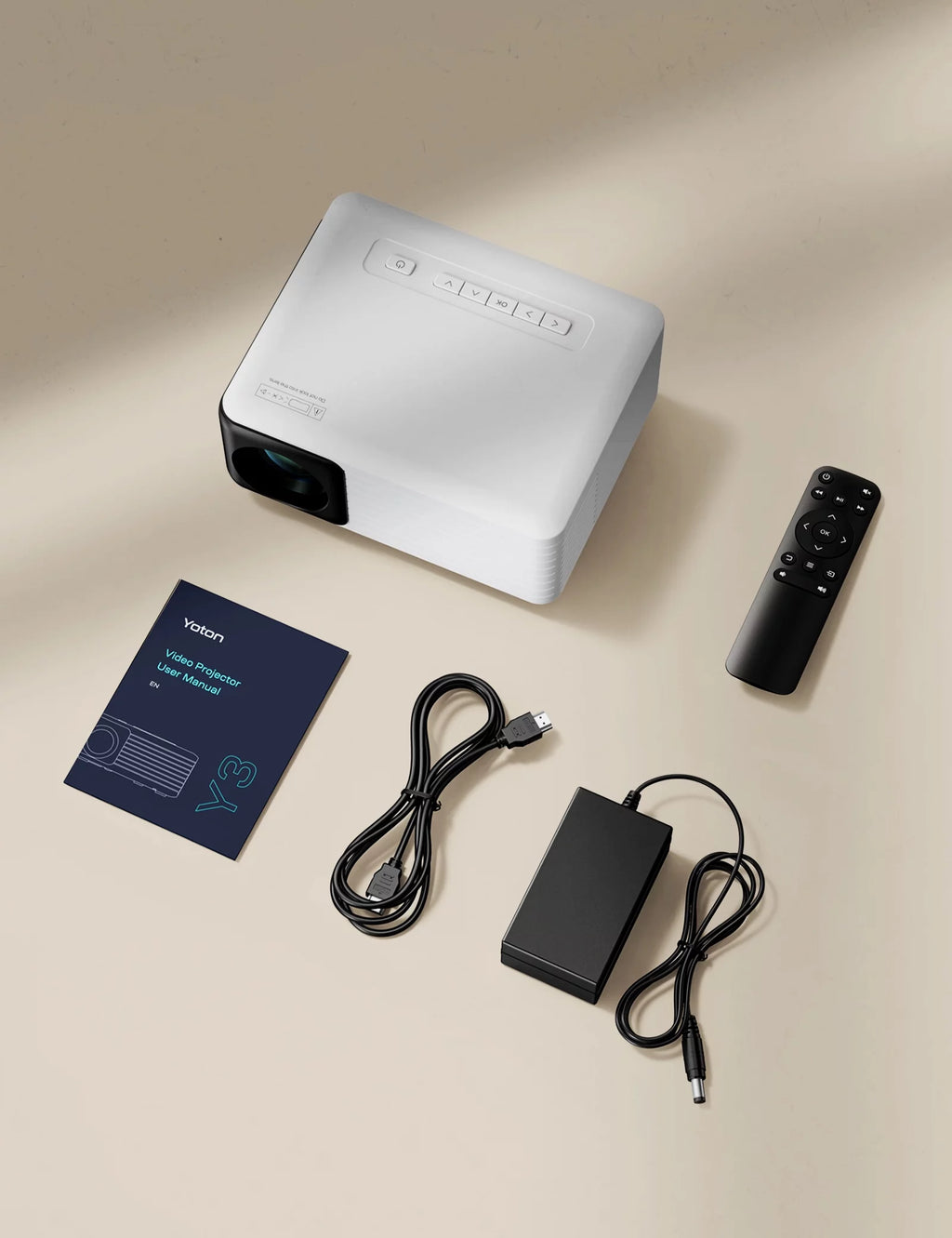 1080P 4000 Lumens LED Portable Projector T2987