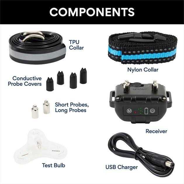Waterproof Rechargeable Dog Bark Collar U83502