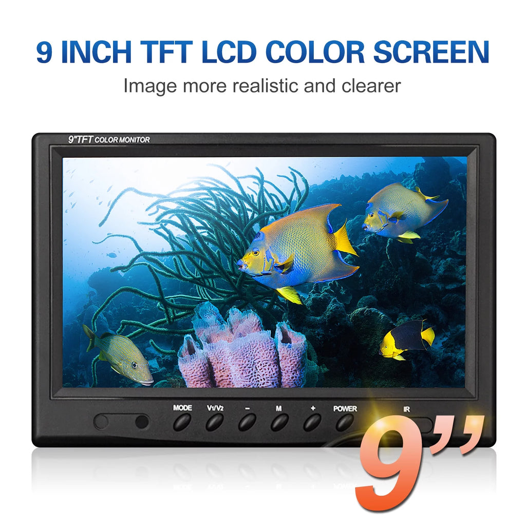 9 Inch 1200TVL Underwater Fishing Camera with Infrared LED Lamps N530073