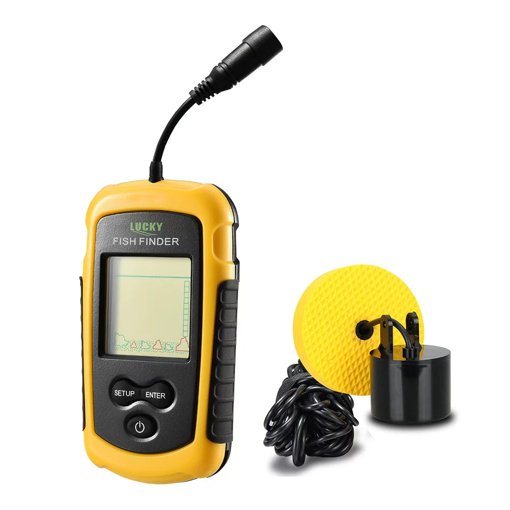Portable Wired Fish Finder 100M Depth Sonar O635464