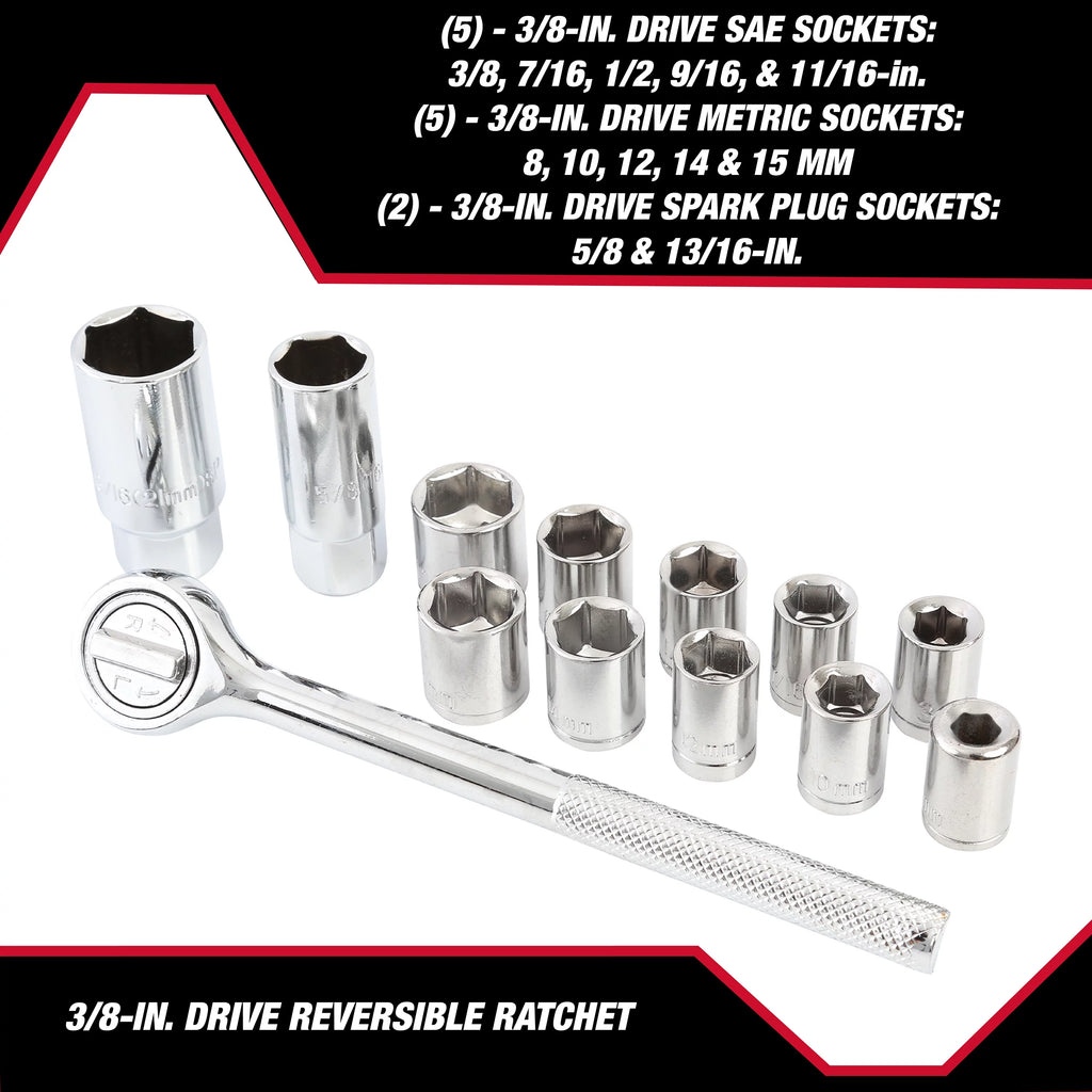 51-Piece Mechanic's Tool Kit V2157