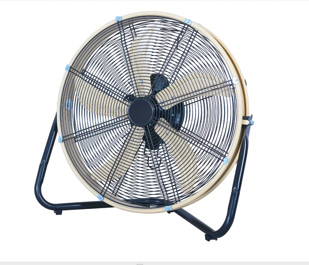 20 inch High Velocity Drum Fan with Wall Mount, Black U622