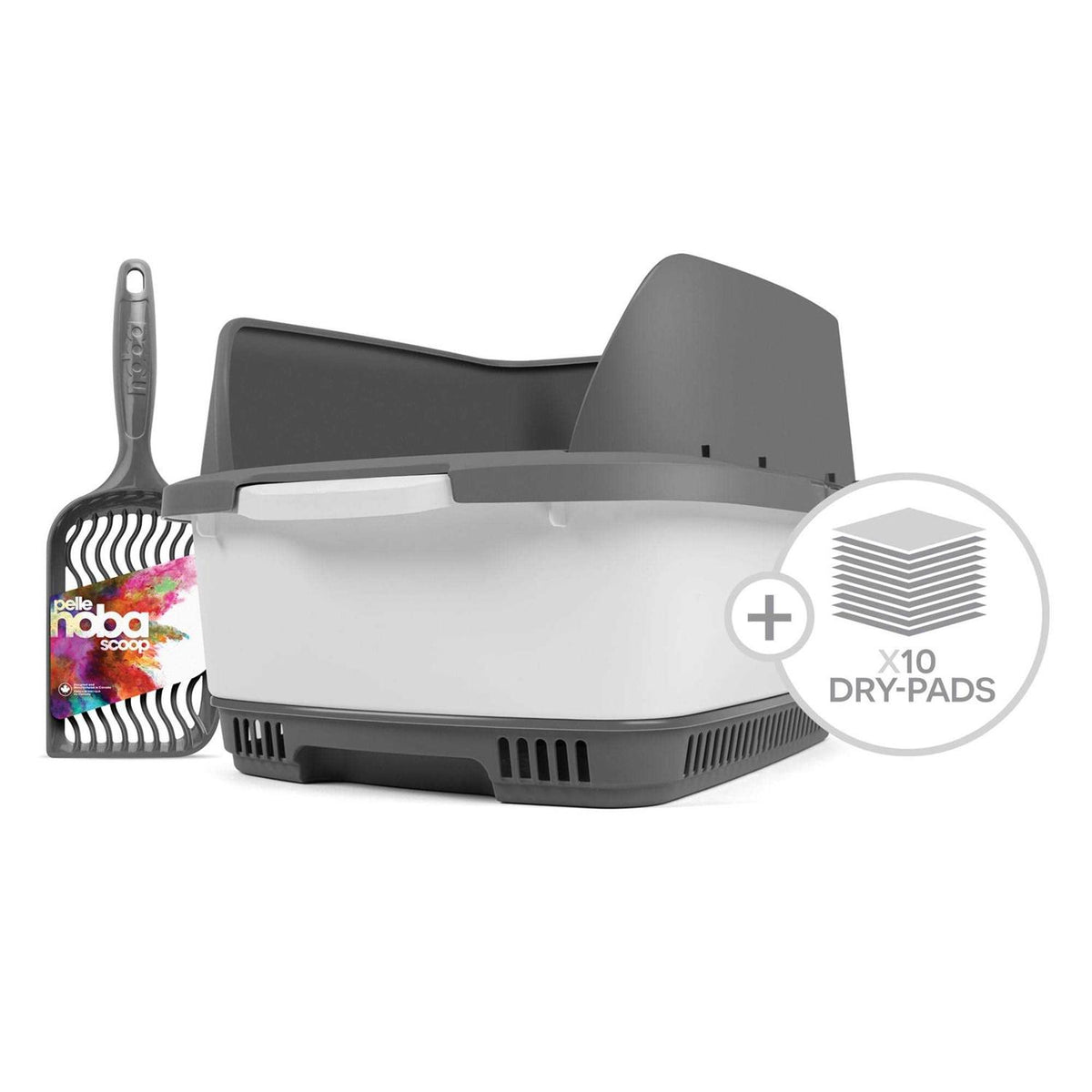 Odor-Eliminating Cat Litter Box Starter Kit Y760