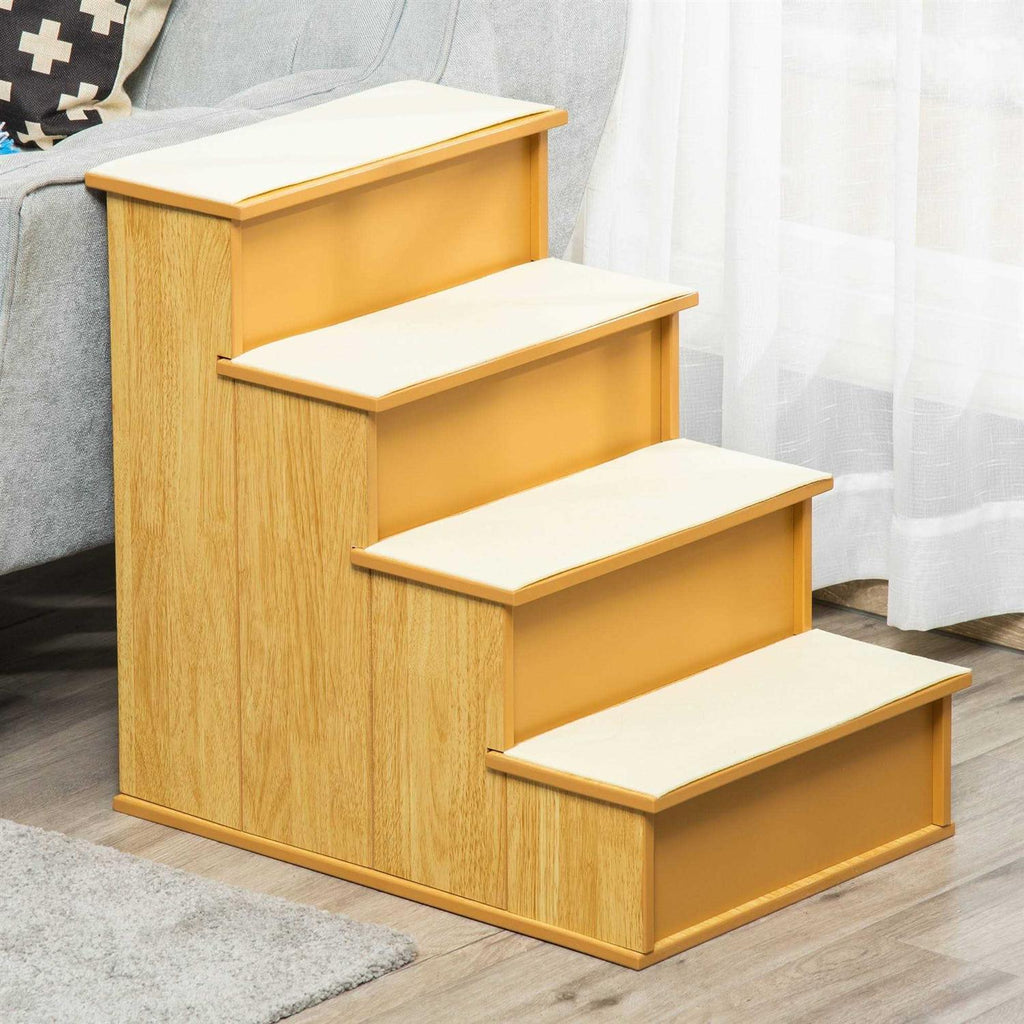 Small Pet Steps with Cushioned Removable Covering J569