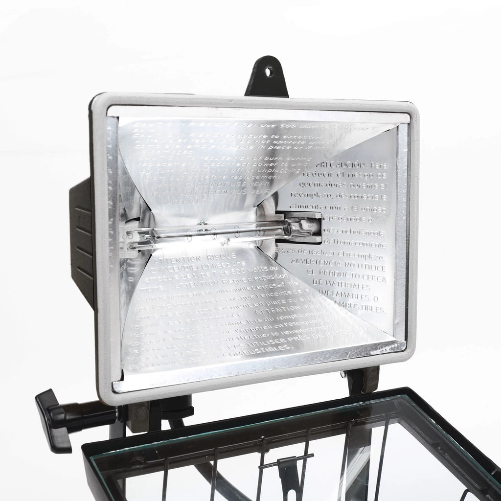 1000W Halogen 2 Light Tripod Mounted Portable Work Light E53429