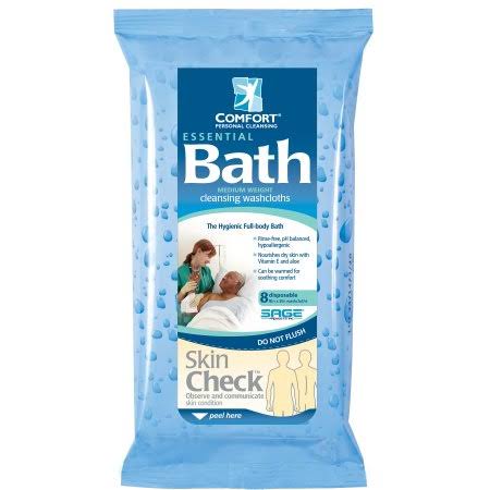 Bath Wipe Soft Pack Aloe Fresh Scent Box of 240 M5860