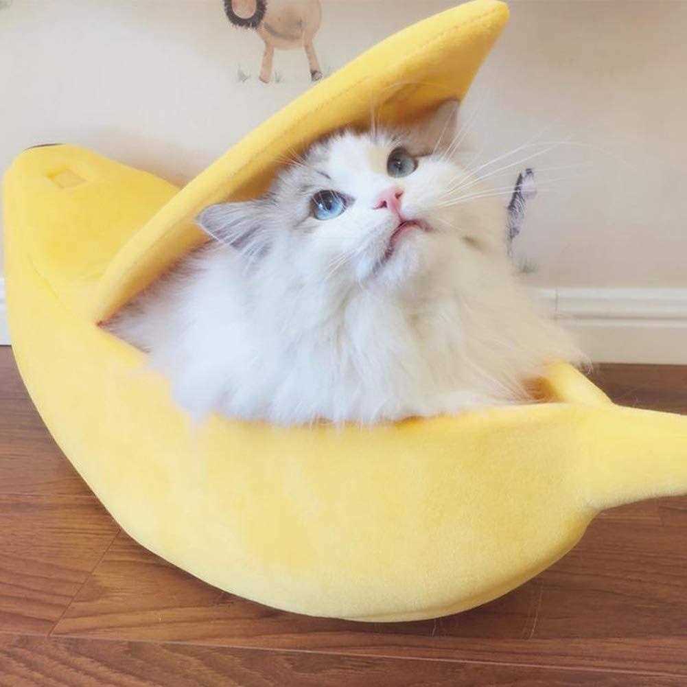 Banana Shape Cat Bed Z280