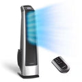 3 Speed Gray Oscillating Tower Fan with Remote Control G527