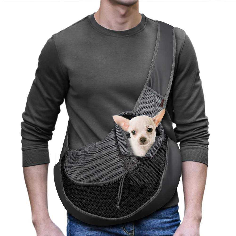 Breathable Mesh Pet Dog Sling Carrier L114596