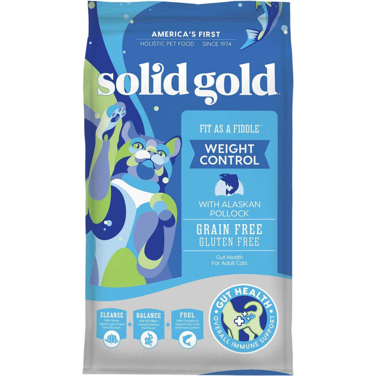 Grain-Free Alaskan Pollock Dry Cat Food D3222