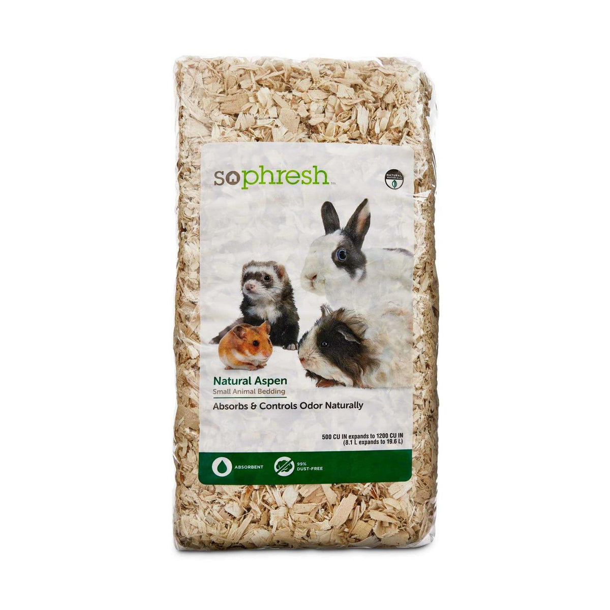Natural Aspen Small Animal Bedding F211