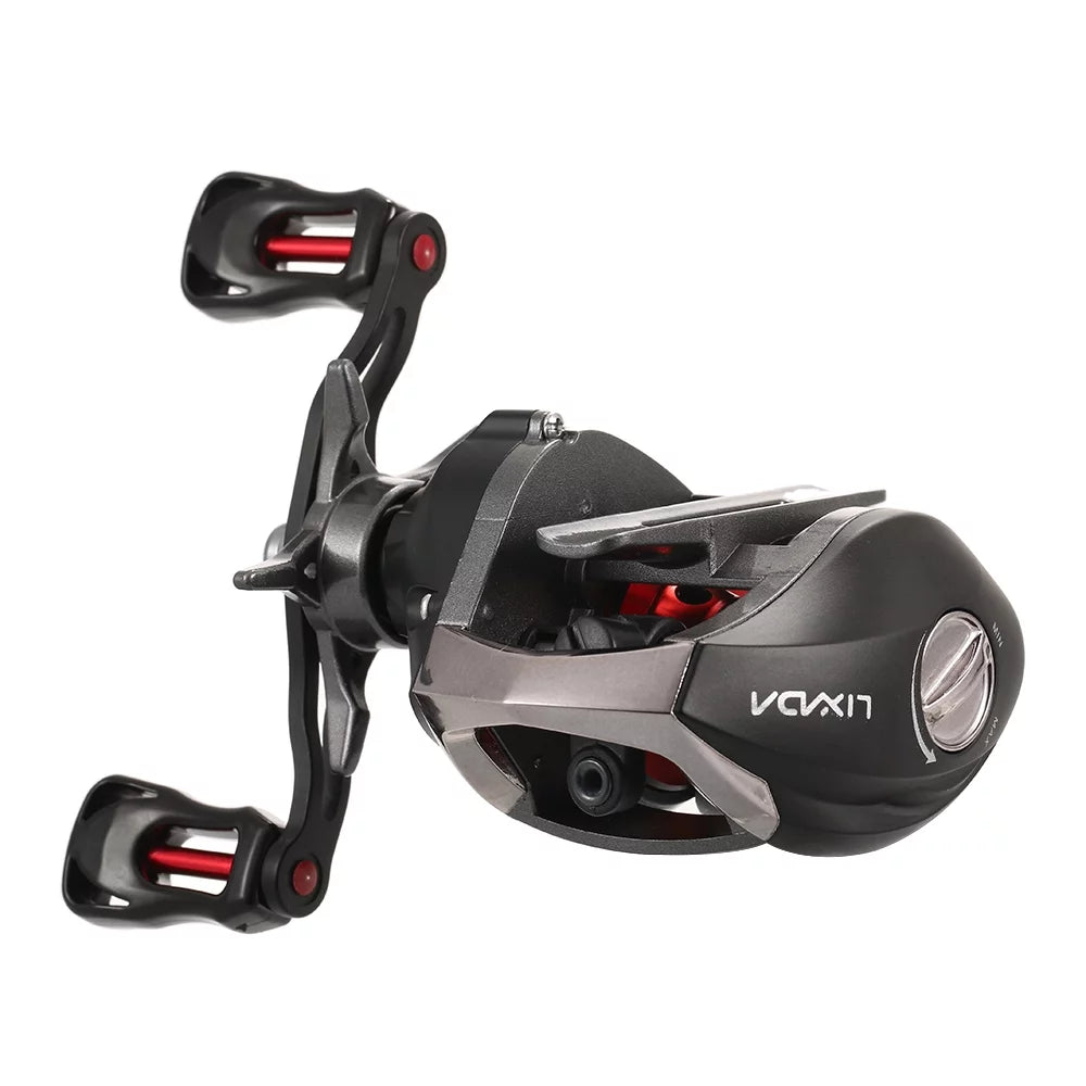 12 + 1 Ball Bearings Baitcasting Fishing Reel with Magnetic Brake B627