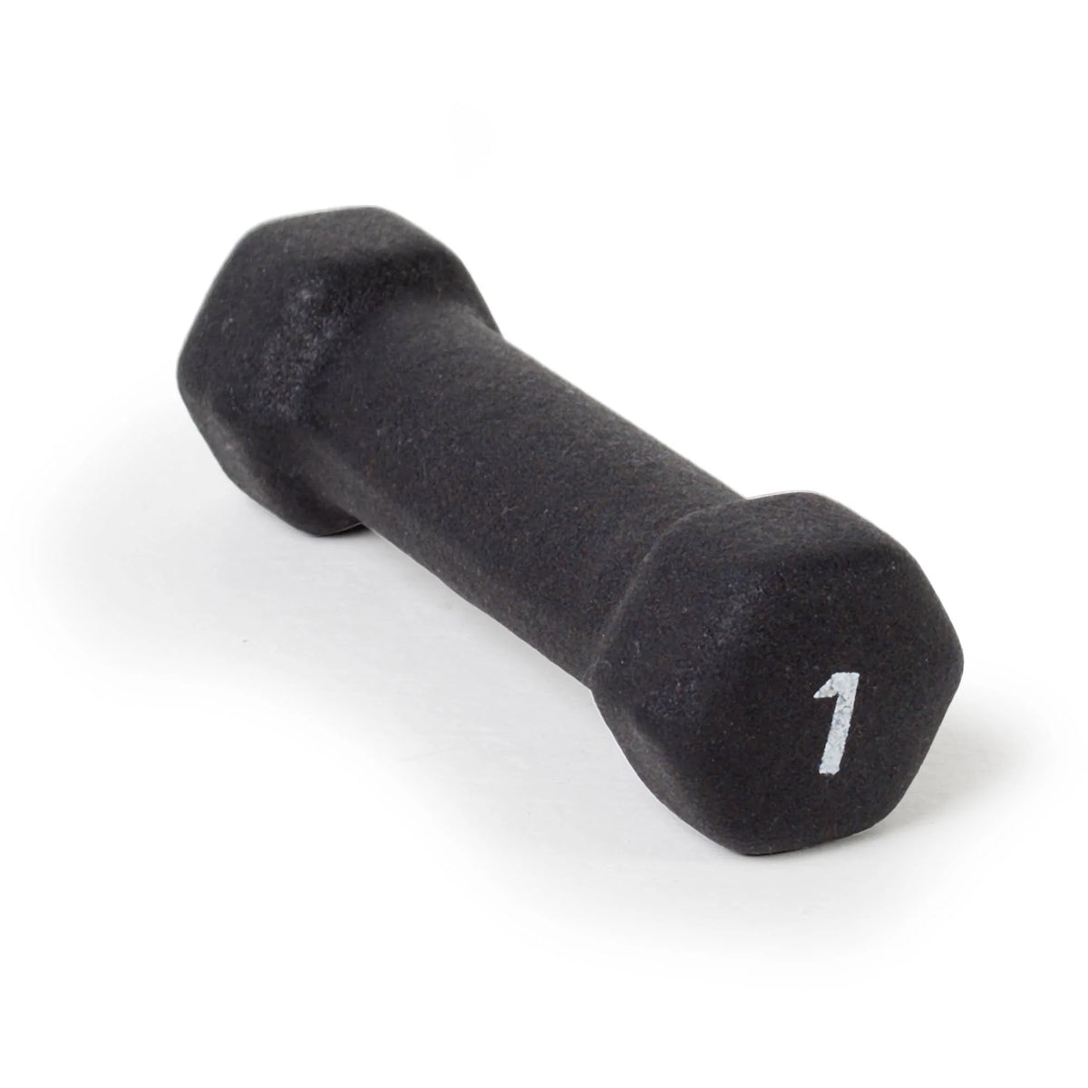 1lb Black Neoprene Dumbbell D1787