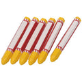 Yellow Marking Crayons 6 Pack Q520