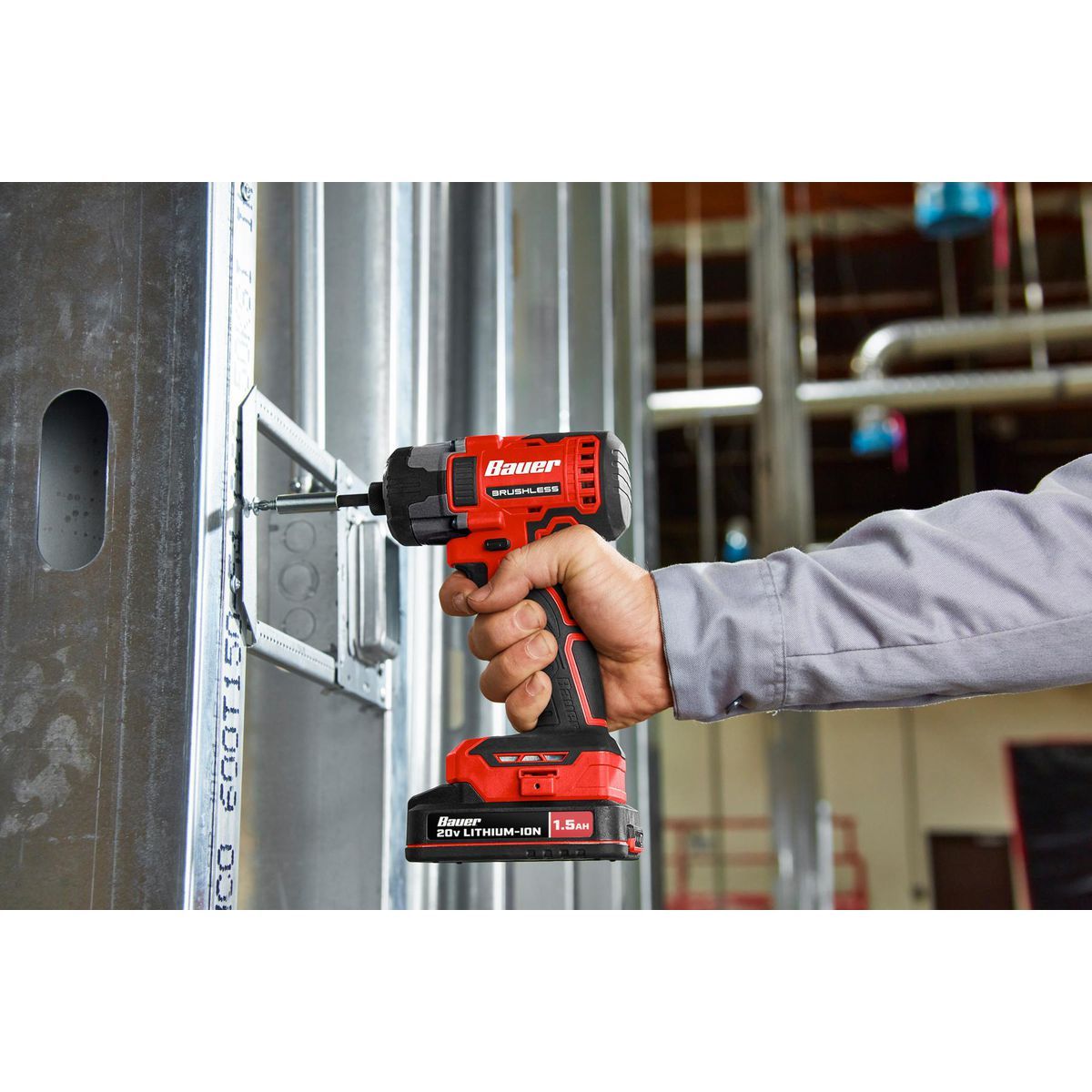 20V Brushless Cordless 1/4 in. Hex 3-Speed Impact Driver Kit D81571