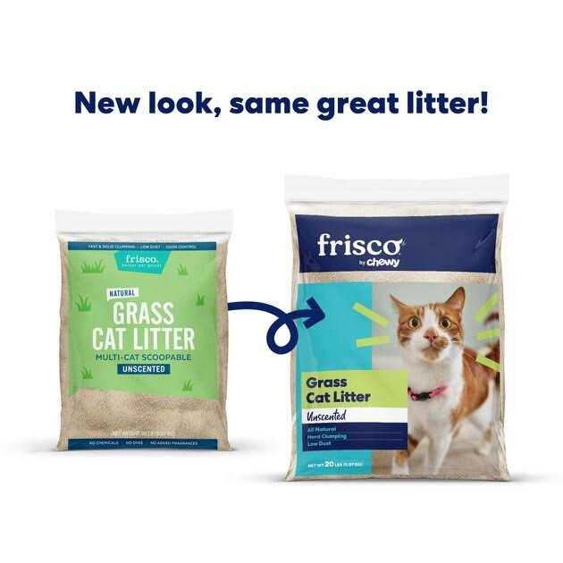 Natural Clumping Grass Cat Litter T156201