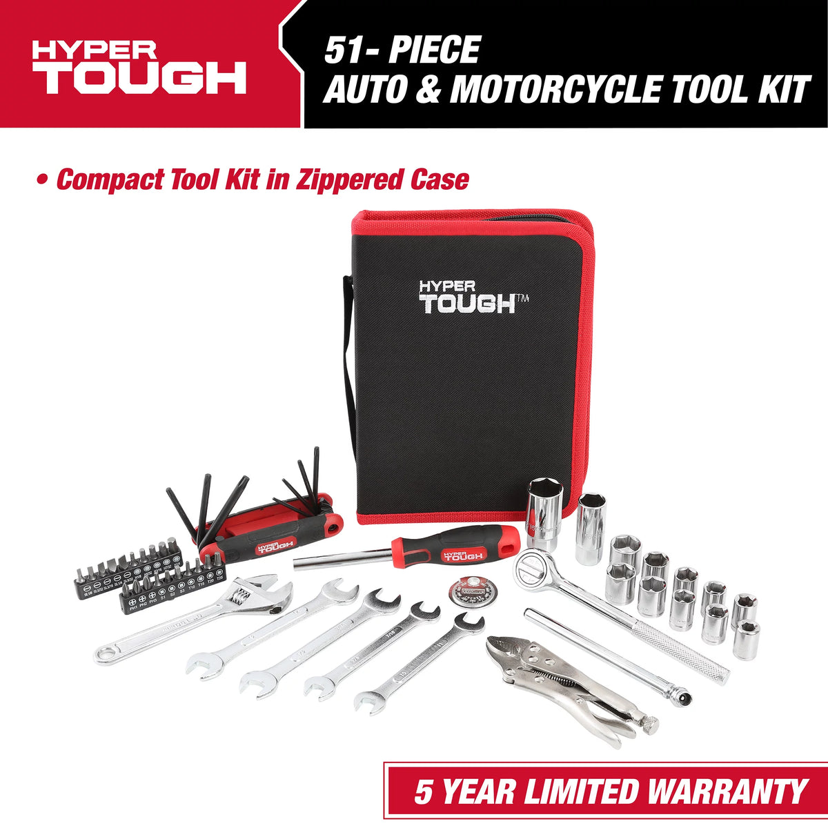 51-Piece Mechanic's Tool Kit V2157