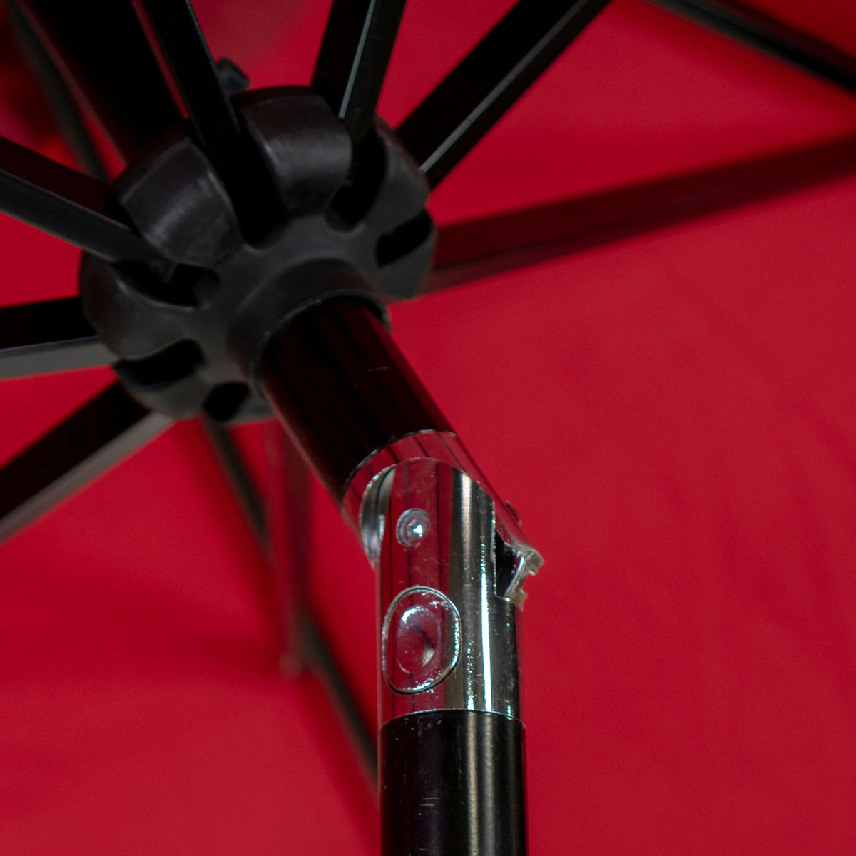 9' Round 8Rib Aluminum Market Umbrella I132473