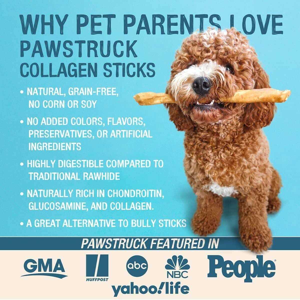 Natural Collagen Sticks for Dogs D4675