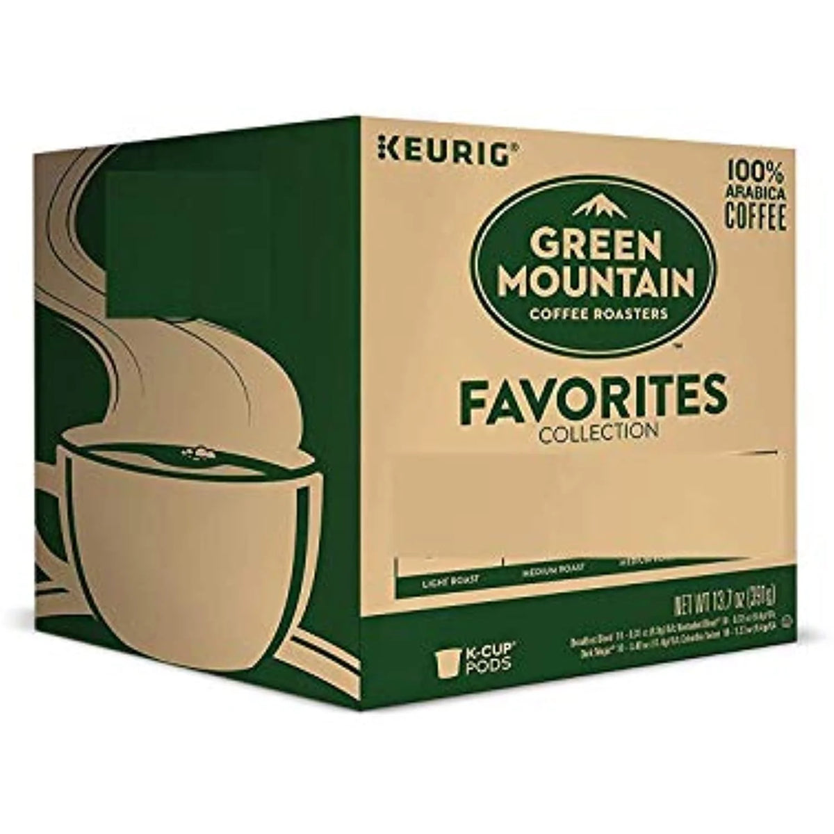 Flavored Coffee Pods K-Cups 22 Count Q804