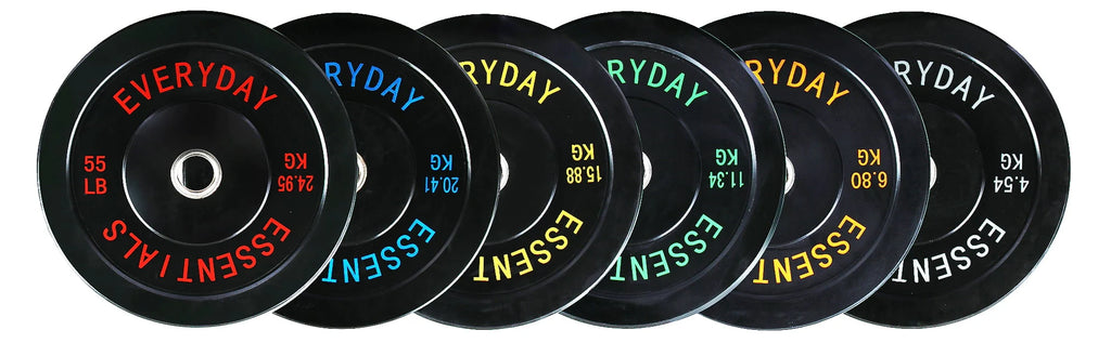 Black 10 lbs Bumper Plate with Steel Hub B580617