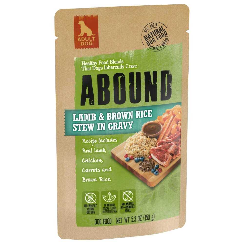 Natural Lamb & Brown Rice Stew in Gravy Dog Food B423