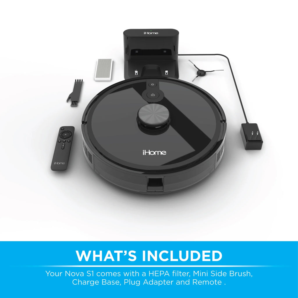 Robot Vacuum with LIDAR Navigation, 150 Min Runtime, 2700pa Suction E999763