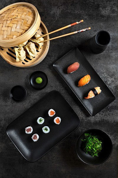 Rectangular Tray 37x15cm Black O542