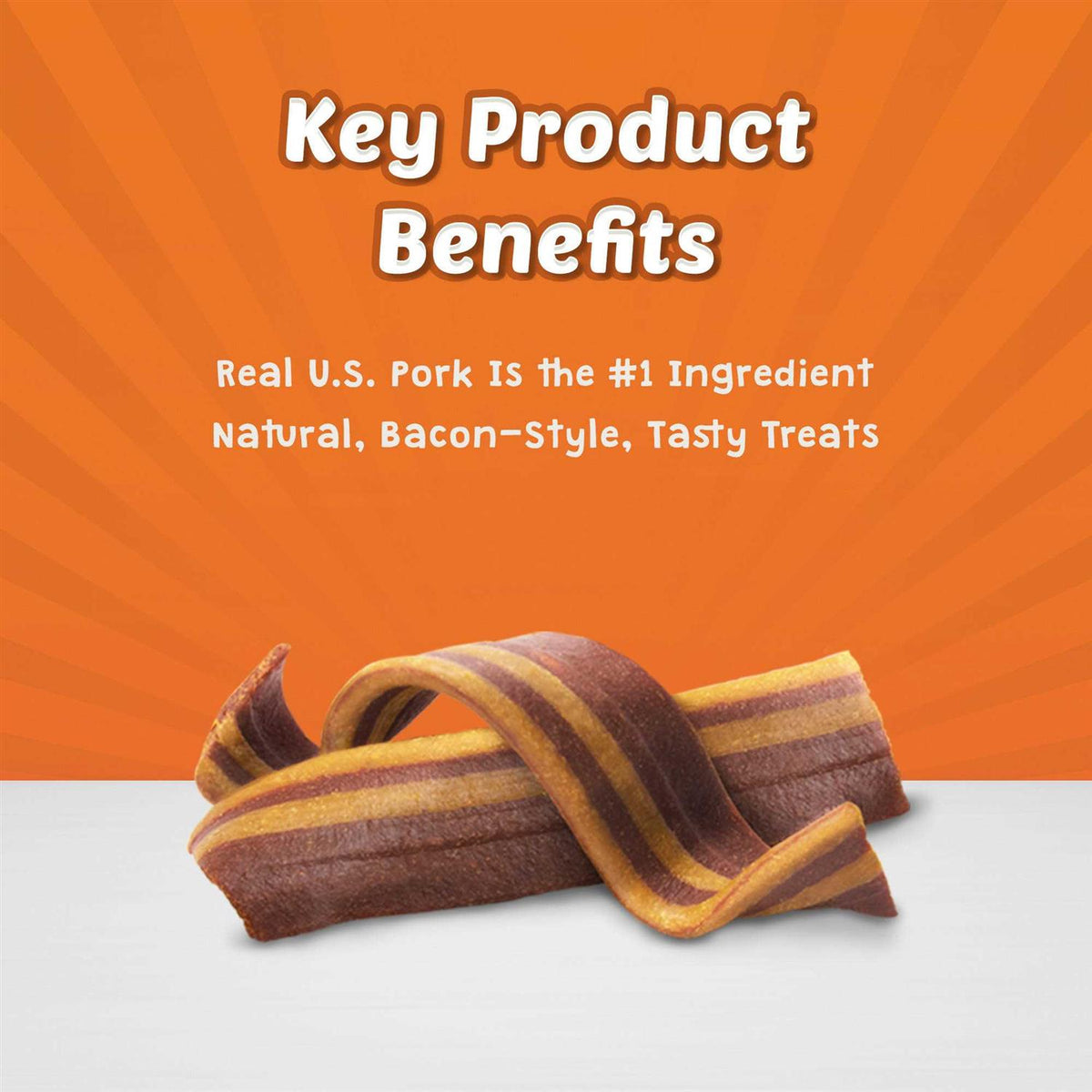 Bacon-Style Dog Treats W448744