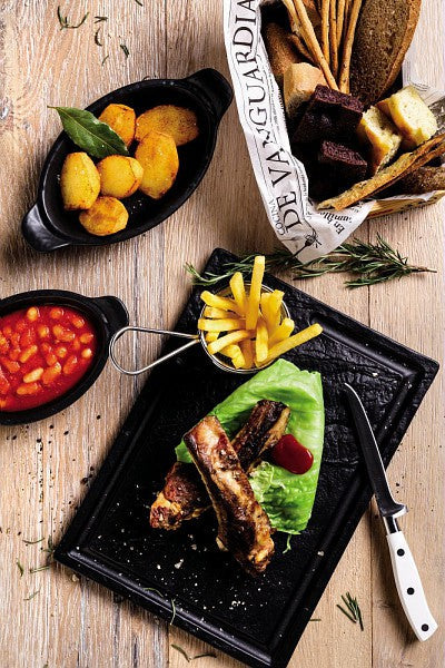 Black Dinner Plate 29cm R41110