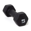 1lb Black Neoprene Dumbbell D1787