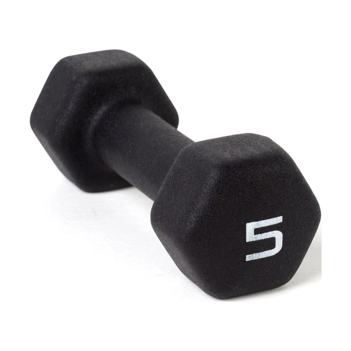 1lb Black Neoprene Dumbbell D1787