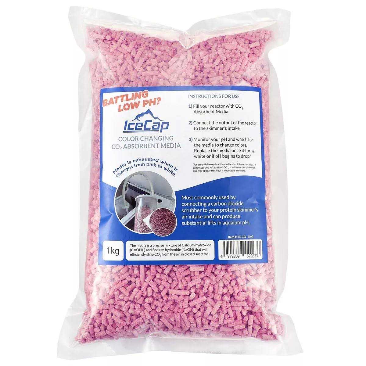 Color Changing CO2 Absorbent Media O127657