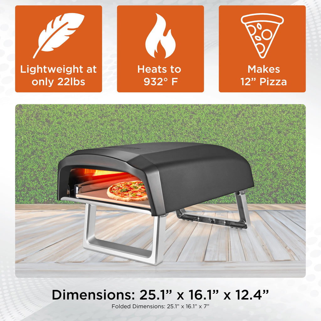 Propane Gas Portable Outdoor Pizza Oven R746