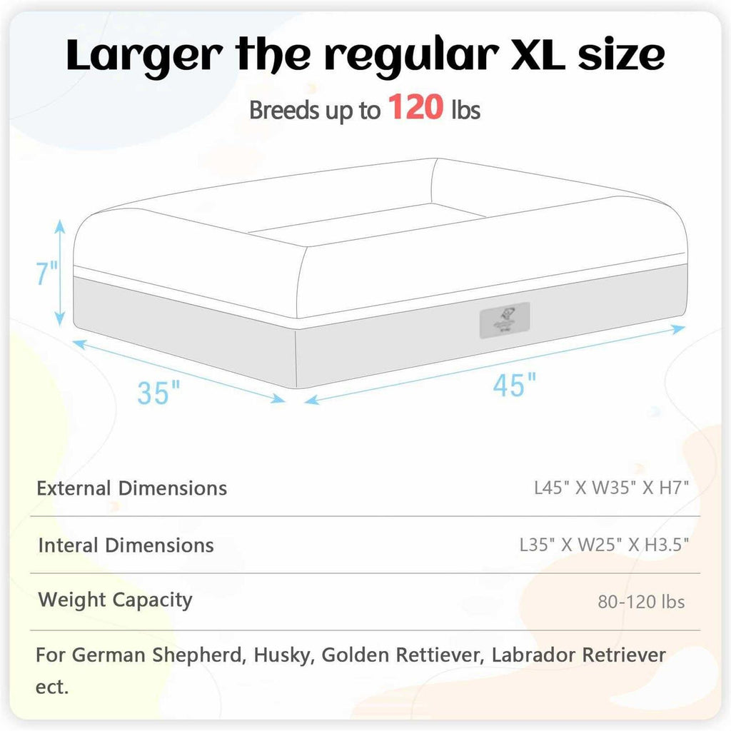 Washable Dog Bed with Removable Cover P715