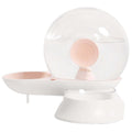 Snail Shaped 2-in-1 Gravity Pet Water Dispenser and Food Bowl Q758