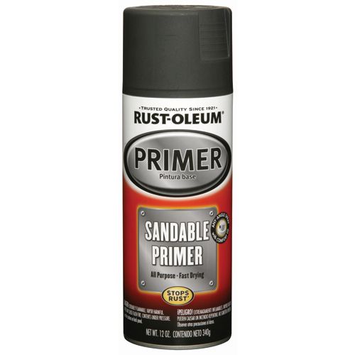 Black Sandable Primer Spray Paint S294