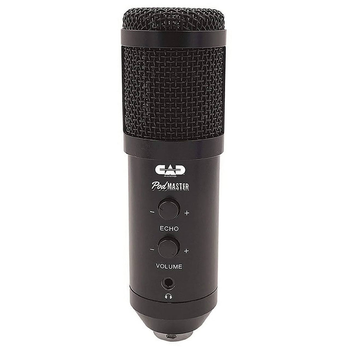Black USB Broadcast Podcasting Microphone H817496