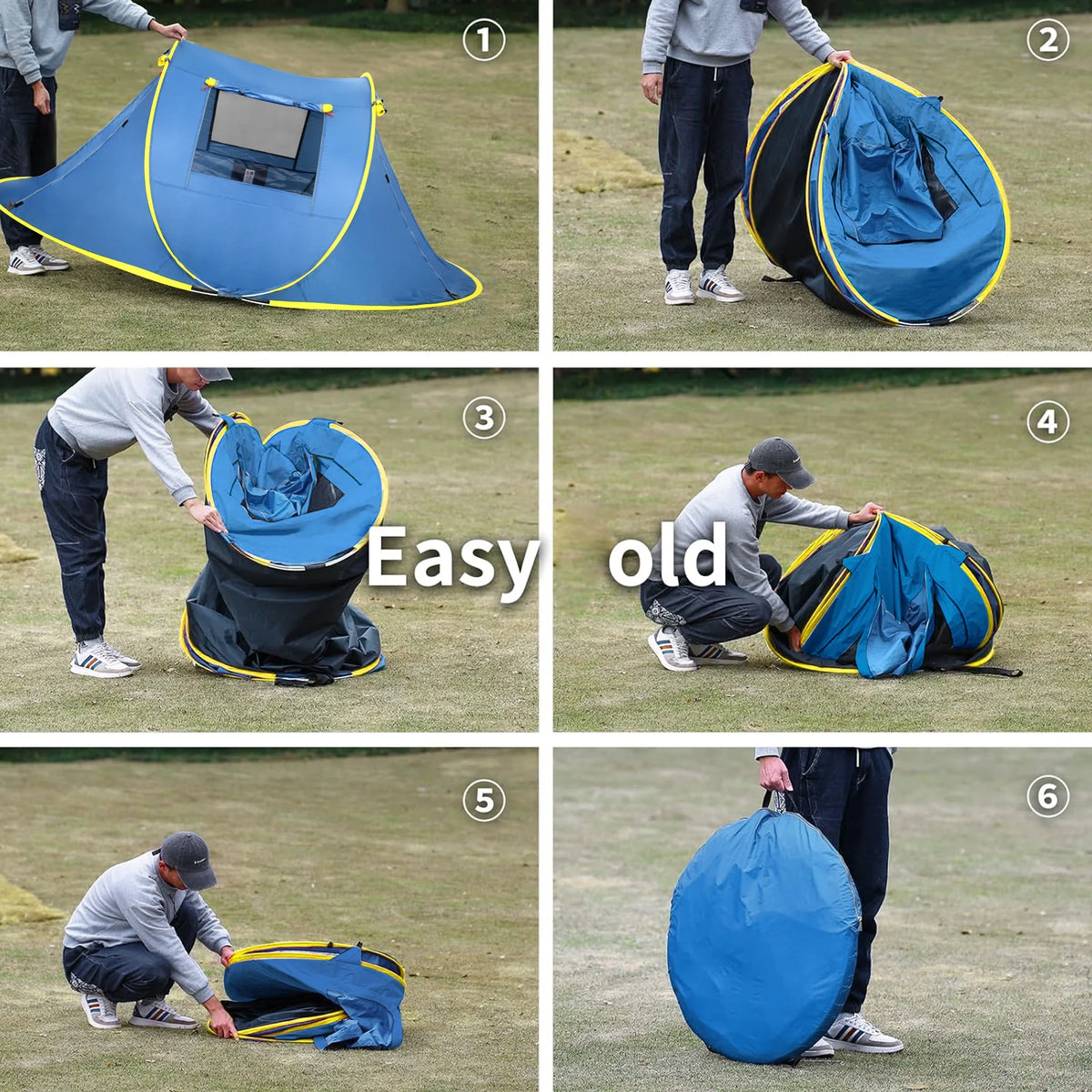 3 Person Pop up Camping Tent B201