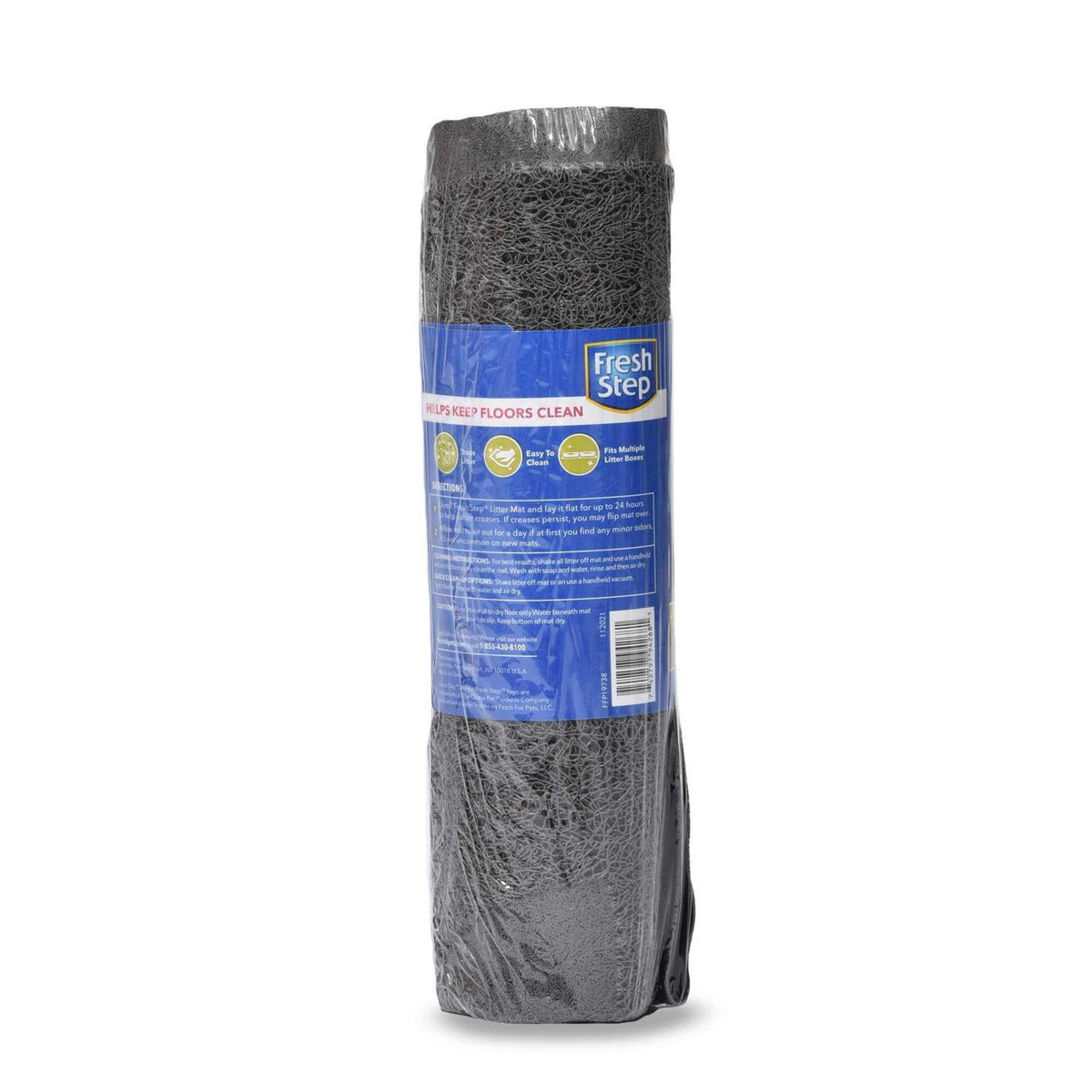 Grey Cat Shaped Litter Mat W76969