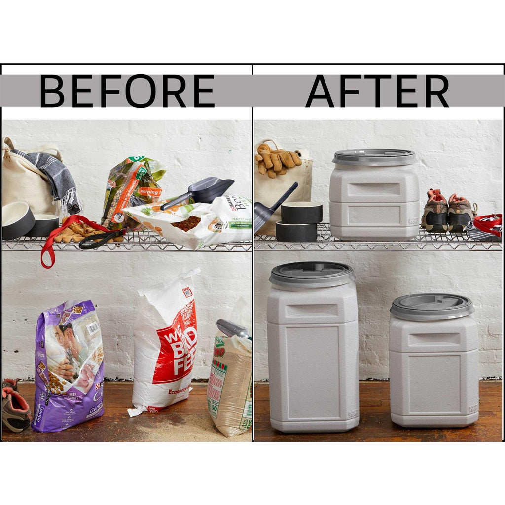 Pet Food Storage Container with Scoop H1103